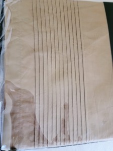 New Donna Karen Queen Size Tailored Pleat Bedskirt
