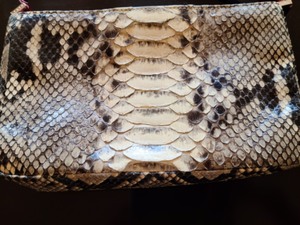 Rafe Snakeskin Print Purse