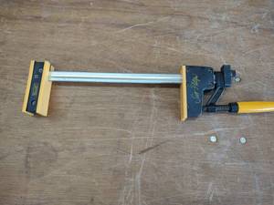 lot 28 image: (9) Gross Stabil 14 Bar Clamps...