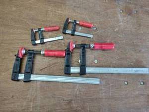lot 31 image: (4) Assorted Bessey Bar Clamps...