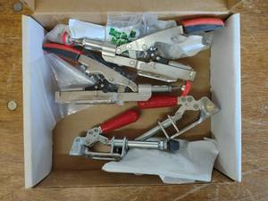 lot 40 image: Assorted Push Clamps...