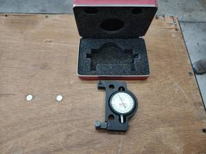 lot 55 image: Starrett 682EM Saw Tension Gage...