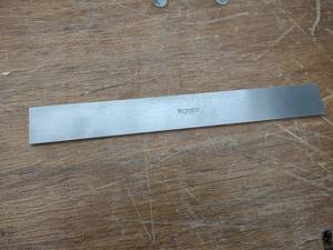 lot 61 image: Starrett 12 Straight Edge...