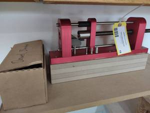 lot 19 image: Woodpecker Dowel Press with Blanks...