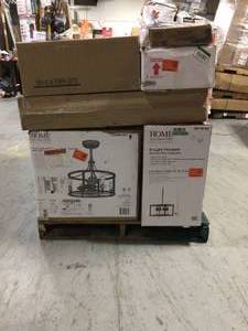 Lot of Mixed  Lighting Various Sizes Models and Conditions Orginal Customer Returns See Pics