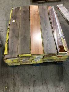 22 Boxes of Mixed of Wood Flooring Customer Returns See Pictures