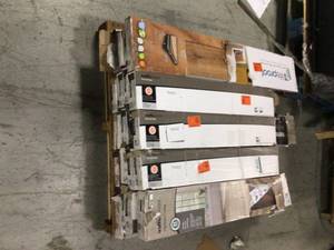 Lot of Assorted and Mixed Flooring Various Sizes, Models, and Conditions Customer Returns See Pictures