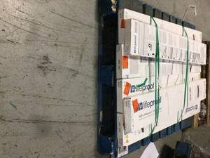 Lot of Lifeproof Walnut waterproof Rigid Core Vinyl Plank Flooring Customer Returns See Pictures
