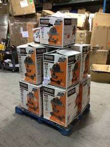 Lot of Assorted Ryobi Shop vacs Various Conditions Customer Returns See Pictures