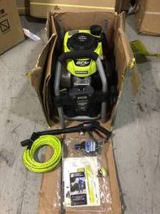 3000 PSI 2.3 GPM Honda Gas Pressure Washer by RYOBI Customer Returns see photos
