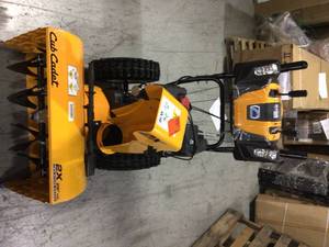 2X 26 in. 243 cc Two-Stage Gas Snow Blower with Electric Start, Power Steering and Steel Chute by Cub Cadet  Customer Returns See Pictures