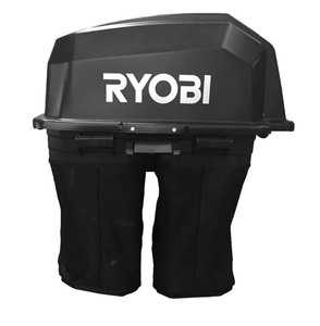 RYOBI 38in. Bagger for RYOBI Riding Lawn Mower See pictures open box not used