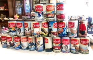 lot 62 image: Lot of Vintage SCHMIDT Beer Cans