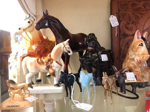lot 90 image: Large Lot of Horses Figurines Toys etc