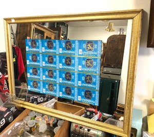 lot 133 image: LOWENBRAU SPECIAL Beer Mirror Bar Sign
