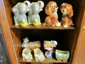 lot 119 image: Group of Mid Century Art Pottery Planters