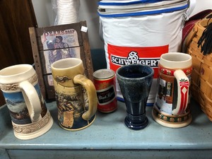 lot 142 image: All Contents On & Under Blue Table 