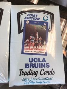 lot 171 image: 2 Sealed UCLA Bruin Basketball Card Boxes
