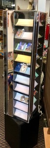 lot 172 image: Large Rotating Display Case wContents