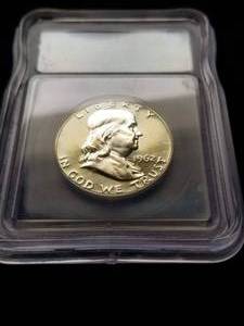 1962 PROOF FRANKLIN HALF PR68 ICG