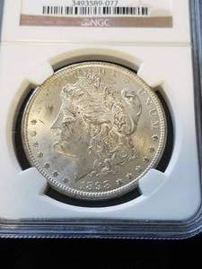 1898-O MORGAN SILVER DOLLAR MS62 NGC