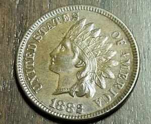 1882 INDIAN HEAD CENT UNC
