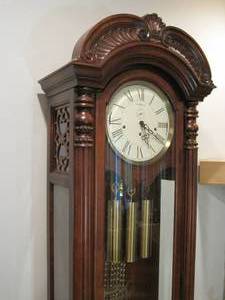 lot 53 image: Howard Miller Grandfather Clock. 
