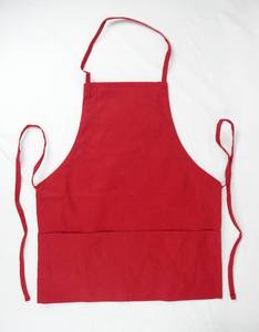 lot 27 image: Case of 72 Red New Commercial Sous Chef Adjustable Kitchen Aprons