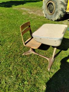 Vintage School Desk...