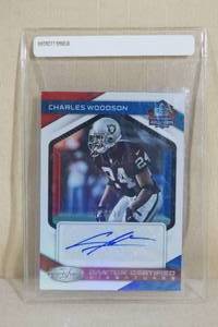 2021 Panini Certified Charles Woodson HOF Signed Card - 1230