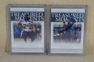 2019 Panini National Treasures Marshawn Lynch Cards - 75
