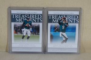 2019 Panini National Treasures Eagles Cards - 75