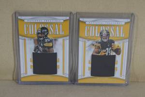 2019 National Treasures Colossal Patch Steelers Cards - 99
