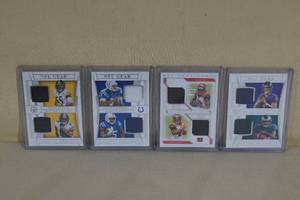 2019-2020 National Treasures NFL Gear Combo Patch Cards - 99
