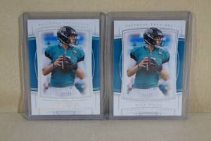 2019 Panini National Treasures Nick Foles Cards - 25 99