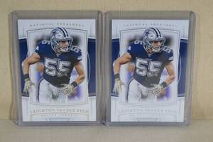 2019 Panini National Treasures Leighton Vander Esch Cards - 35 99