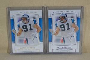 2019 Panini National Treasures Kevin Greene Cards - 35 50