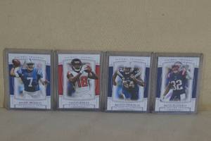 2019 Panini National Treasures 50 Cards - Brissett, Ingram, Ridley