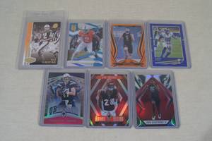 Numbered NFL Cards - Griese, Donald, Rivers, Mixon
