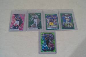 NFL Variant and Refractor Cards - Eli, Lattimore, Tomlinson