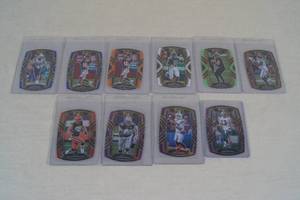 2020 Select Die Cut Cards - Brees, Marino, Metcalf, Vrabel