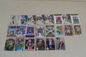 Football Cards - Inserts, OBJ, Riggins, Faulk, Urlacher