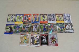Football Cards - Lance, Chase, Chubb, Goff, Rodgers