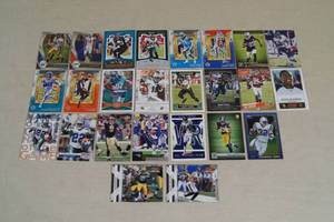 Football Cards - Rodgers, Mixon, Moss, Brees