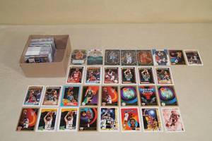 Box of Basketball Cards - Bird, Olajuwon, Ewing, Isiah