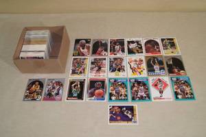 Box of Basketball Cards - Reggie Miller, Jordan