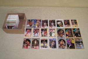 Box of Basketball Cards - Jordan, Barkley, Parish, Ewing