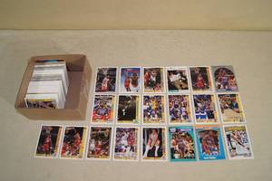 Box of Basketball Cards - Jordan, McHale, Magic, Kemp