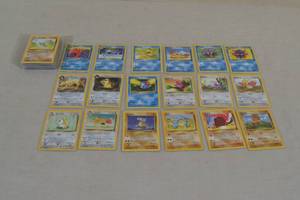Early Red Number Pokemon Cards