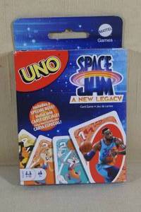 Unplayed UNO Space Jam Card Game - Lebron James